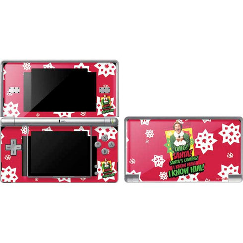 Elf OMG Santas Coming Nintendo Skins