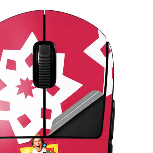 Elf OMG Santas Coming G Pro Wireless Gaming Mouse Skin