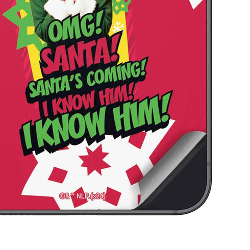Elf OMG Santas Coming Galaxy A16 5G Skin