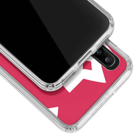 Elf OMG Santas Coming Galaxy A20 Clear Case