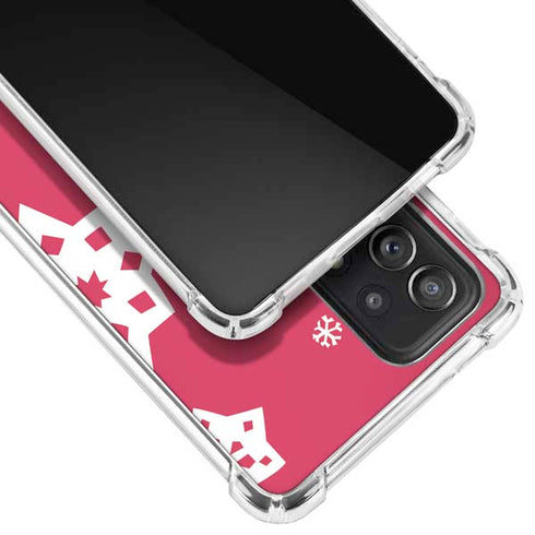 Elf OMG Santas Coming Galaxy A52 5G Clear Case