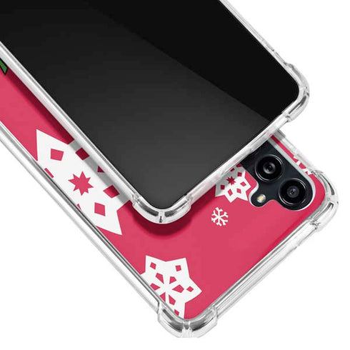 Elf OMG Santas Coming Galaxy A54 5G Clear Case