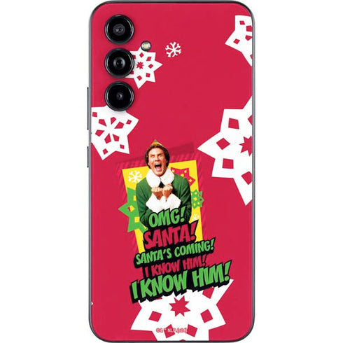 Elf OMG Santas Coming Galaxy A54 5G Skin