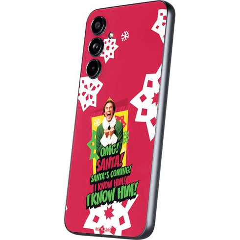 Elf OMG Santas Coming Galaxy A54 5G Skin