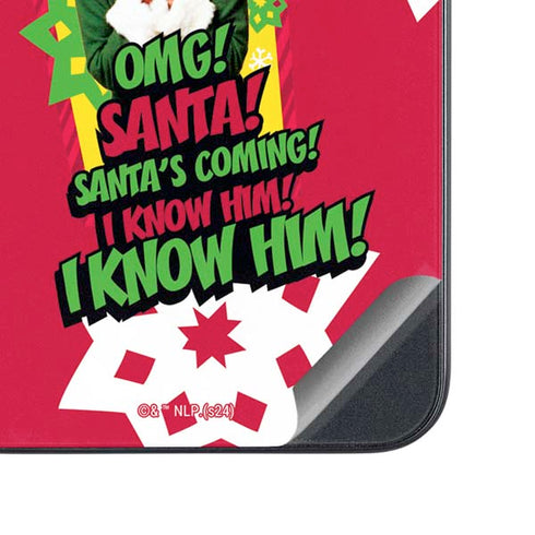 Elf OMG Santas Coming Galaxy A54 5G Skin