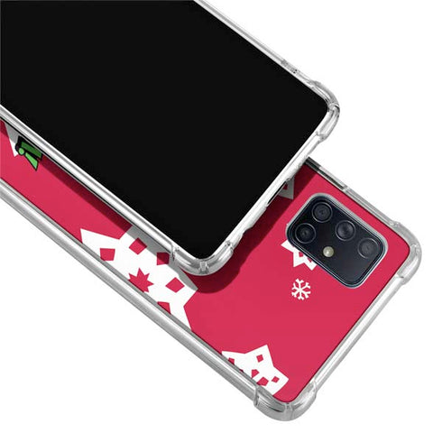 Elf OMG Santas Coming Galaxy A71 5G Clear Case