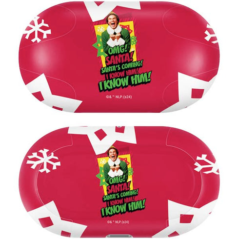 Elf OMG Santas Coming Galaxy Buds Plus Skin
