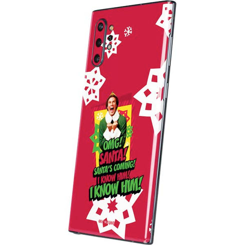 Elf OMG Santas Coming Galaxy Note 10 Plus Skin