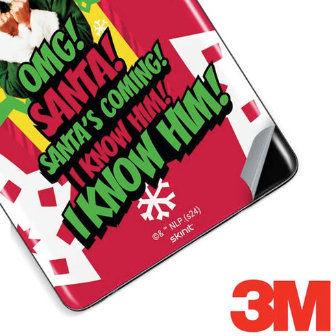 Elf OMG Santas Coming Galaxy Note 8 Skin
