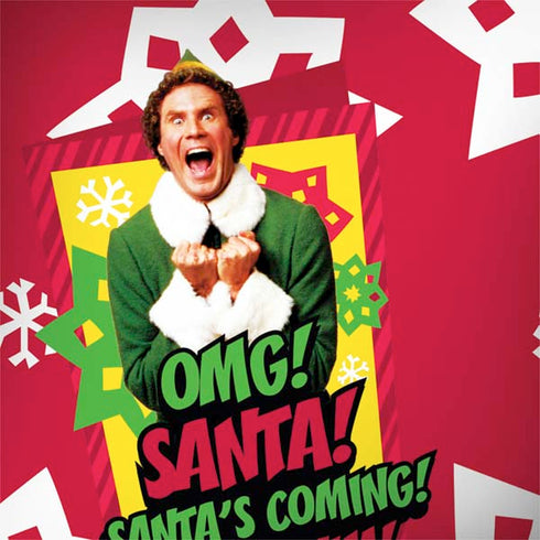 Elf OMG Santas Coming Galaxy Note 8 Skin