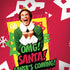 Elf OMG Santas Coming Galaxy Note 8 Skin