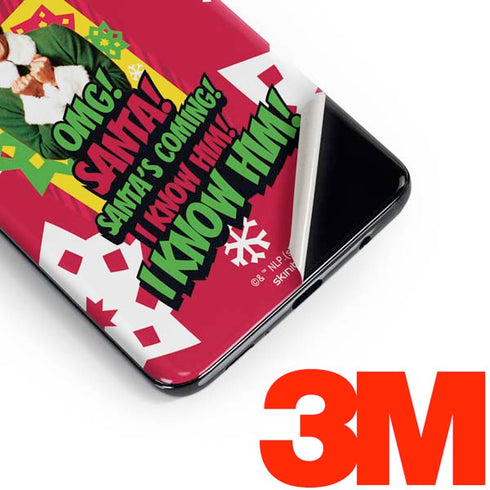 Elf OMG Santas Coming Galaxy S10 Skin