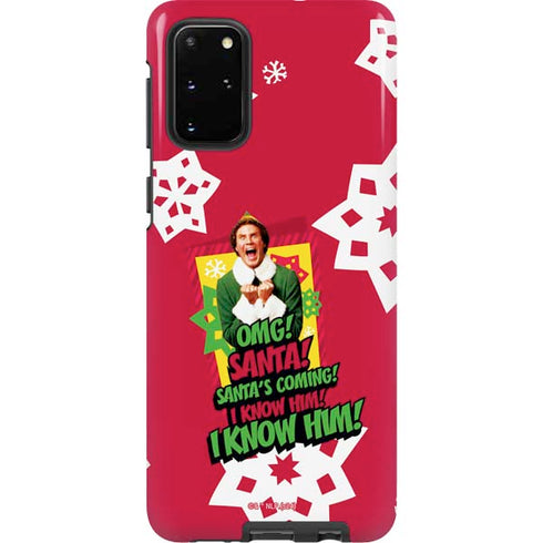 Elf OMG Santas Coming Galaxy S20 Plus Pro Case
