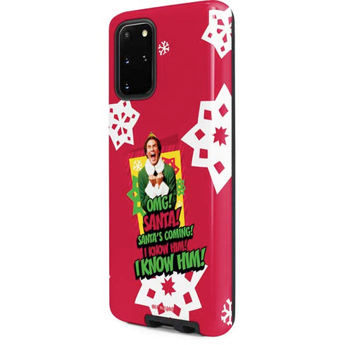 Elf OMG Santas Coming Galaxy S20 Plus Pro Case