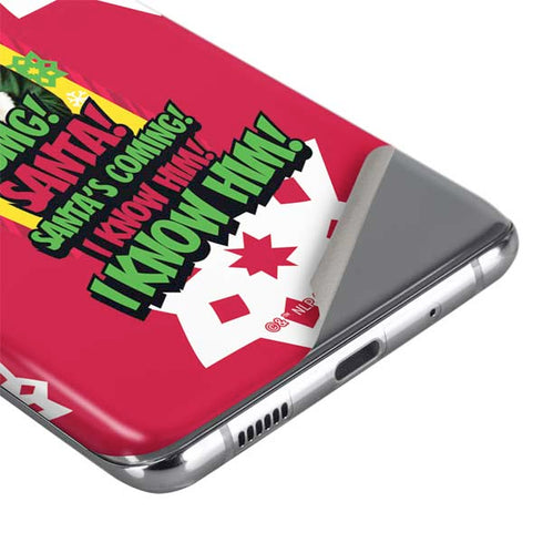 Elf OMG Santas Coming Galaxy S20 Plus Skin