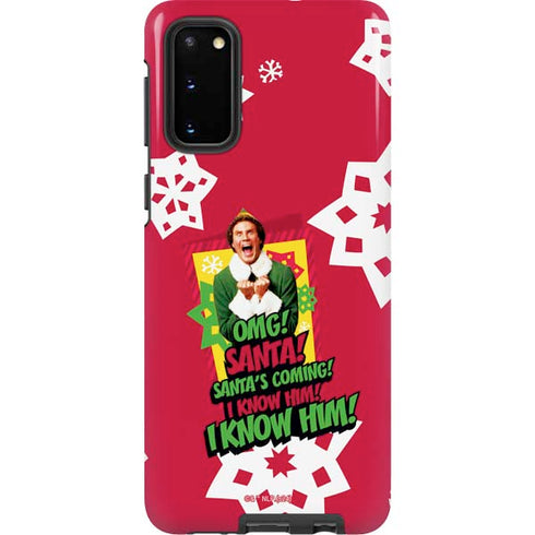 Elf OMG Santas Coming Galaxy S20 Pro Case