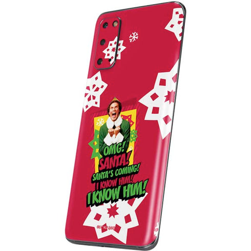 Elf OMG Santas Coming Galaxy S20 Skin