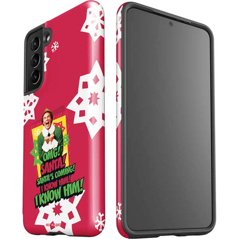 Elf OMG Santas Coming Galaxy S21 5G Pro Case