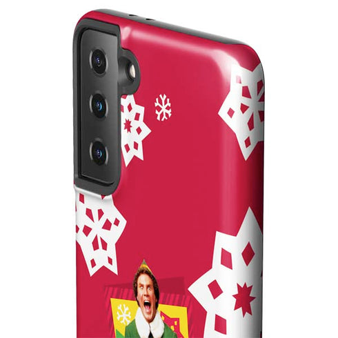 Elf OMG Santas Coming Galaxy S21 Plus 5G Pro Case