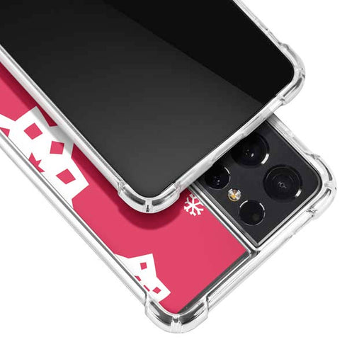 Elf OMG Santas Coming Galaxy S21 Ultra 5G Clear Case