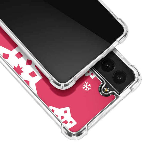 Elf OMG Santas Coming Galaxy S22 Clear Case