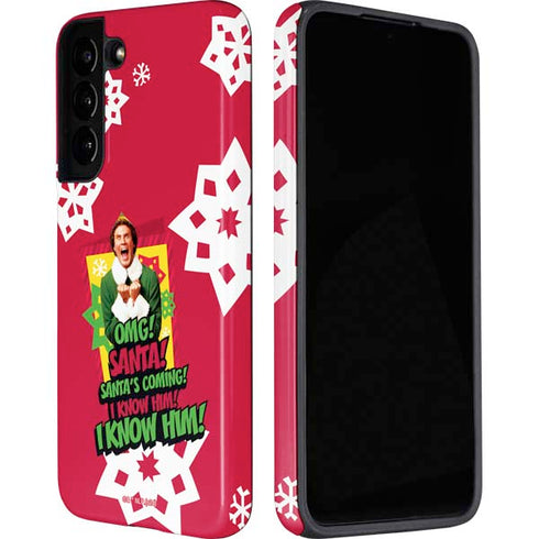 Elf OMG Santas Coming Galaxy S22 Pro Case