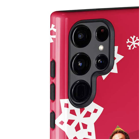 Elf OMG Santas Coming Galaxy S22 Ultra Pro Case