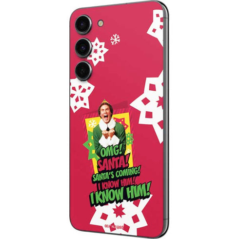 Elf OMG Santas Coming Galaxy S23 FE Skin