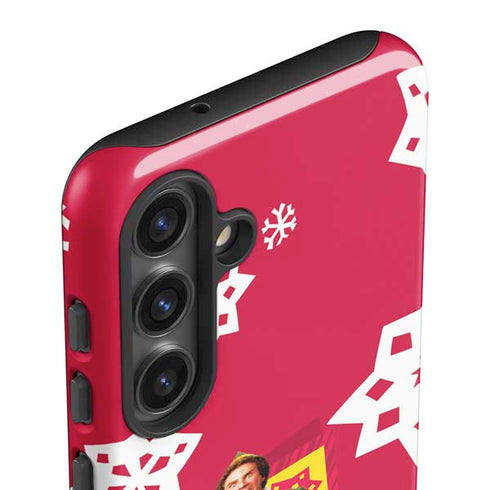 Elf OMG Santas Coming Galaxy S25 Impact Case