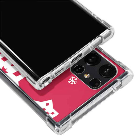 Elf OMG Santas Coming Galaxy S24 Ultra Clear Case