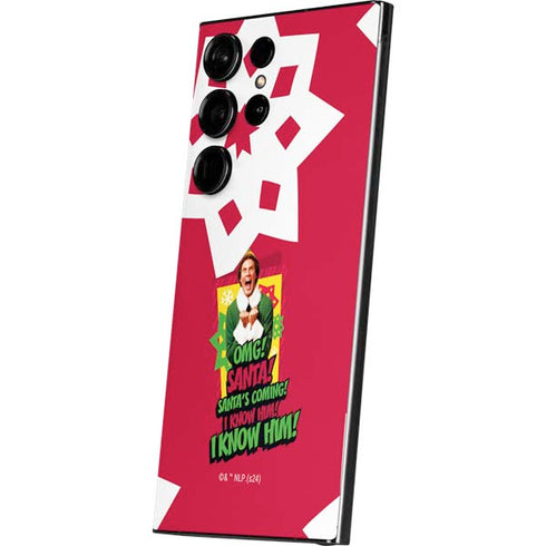 Elf OMG Santas Coming Galaxy S25 Ultra Skin