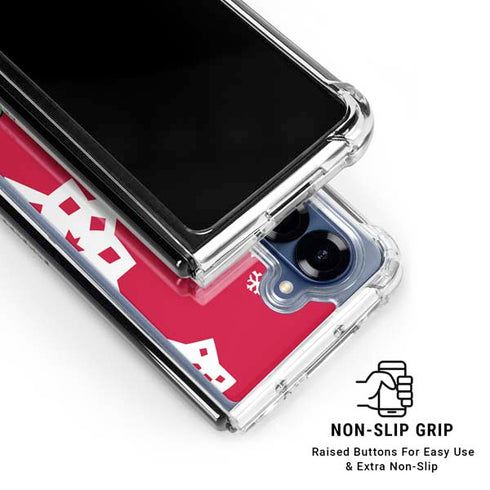 Elf OMG Santas Coming Galaxy Z Fold7 Clear Case