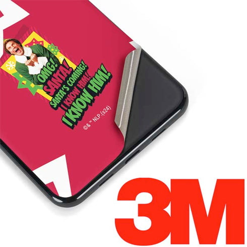 Elf OMG Santas Coming Google Pixel 3a XL Skin