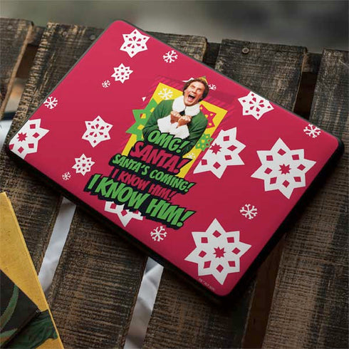 Elf OMG Santas Coming Google Pixelbook Go Skin