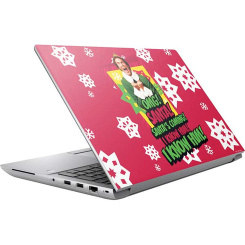 Elf OMG Santas Coming HP ZBook Fury 16 G10 Skin