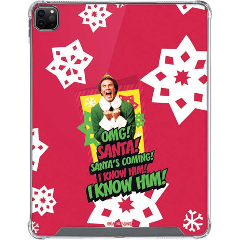 Elf OMG Santas Coming iPad Cases