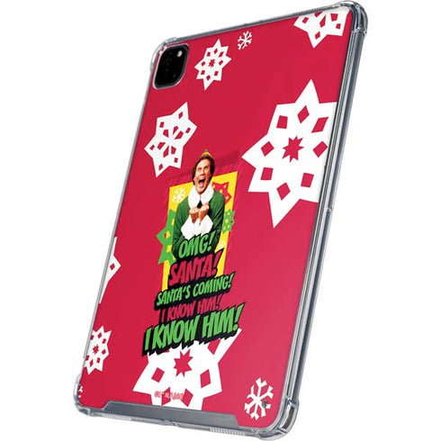 Elf OMG Santas Coming iPad Cases