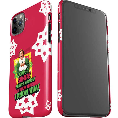 Elf OMG Santas Coming iPhone 11 Pro Max Lite Case