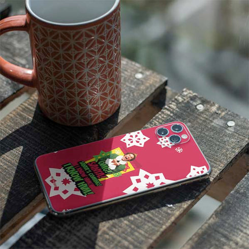 Elf OMG Santas Coming iPhone 11 Pro Max Skin