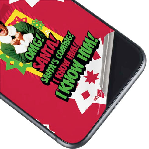 Elf OMG Santas Coming iPhone 11 Skin