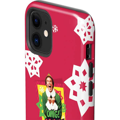 Elf OMG Santas Coming iPhone 12 Mini Impact Case