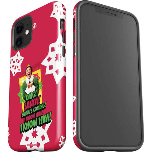 Elf OMG Santas Coming iPhone 12 Mini Impact Case