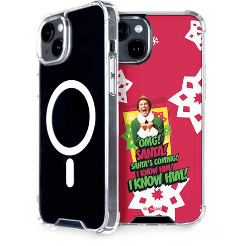 Elf OMG Santas Coming iPhone 13 MagSafe Case