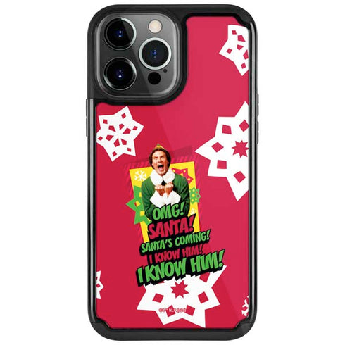 Elf OMG Santas Coming iPhone Cases