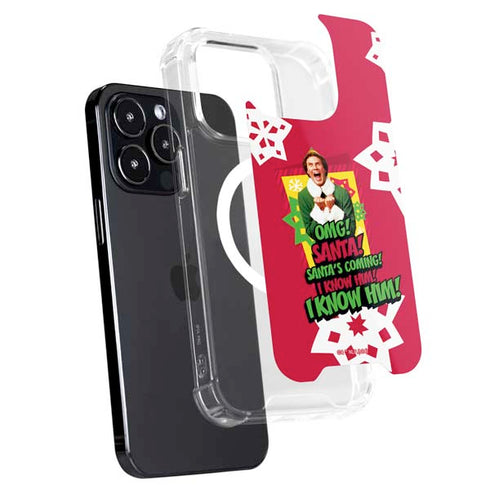 Elf OMG Santas Coming iPhone 13 Pro Max MagSafe Case