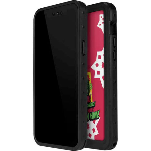 Elf OMG Santas Coming iPhone 14 Pro Max Waterproof Case