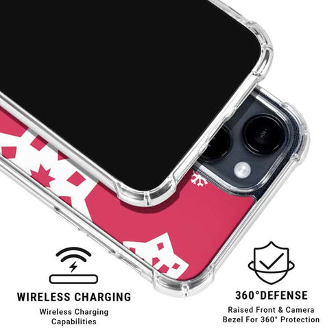 Elf OMG Santas Coming iPhone 15 Clear Case