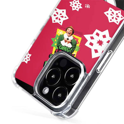 Elf OMG Santas Coming iPhone 15 Pro Max MagSafe Case