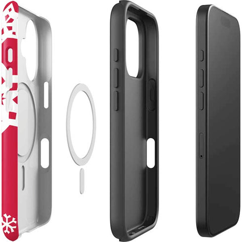 Elf OMG Santas Coming iPhone 16 Magsafe Impact Case