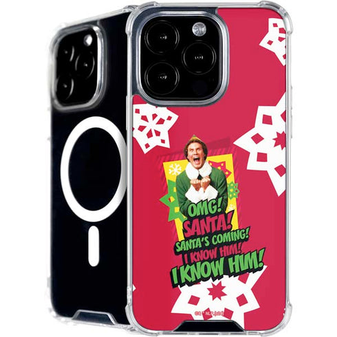 Elf OMG Santas Coming iPhone 16 Pro MagSafe Case